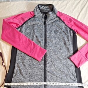 Women's Gray and Pink Utility Jacket